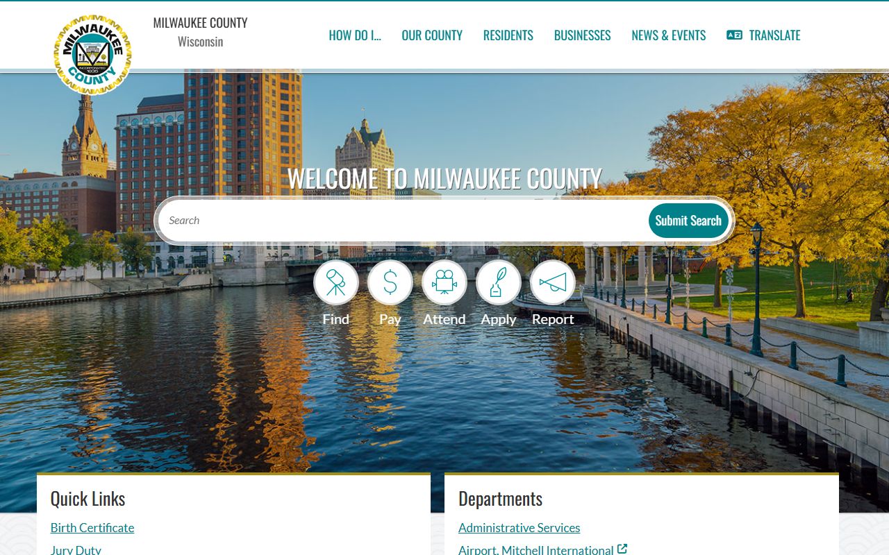 Milwaukee County Booking Releases Government